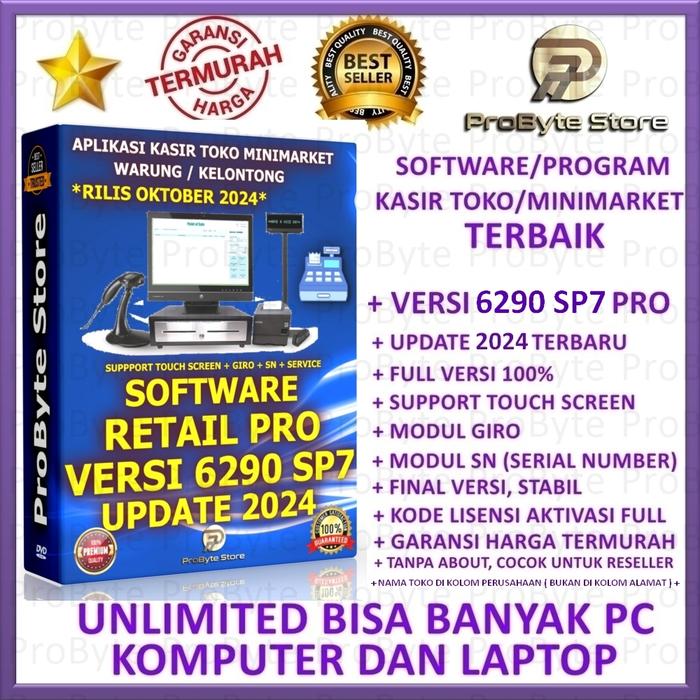 Gambar Software Kasir Toko Minimarket SID Retail Pro 6207 SP6 2021 Aplikasi - M dari ProByte Store undefined Tokopedia