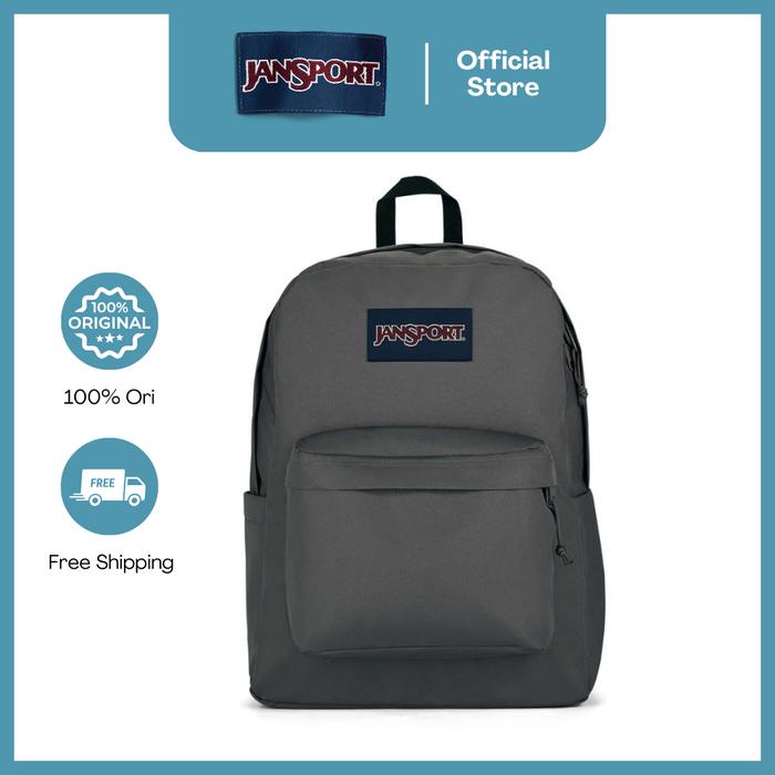 Gambar JanSport Tas Ransel Backpack Daypack SuperBreak Graphite Grey dari Jansport Shop ID undefined Tokopedia