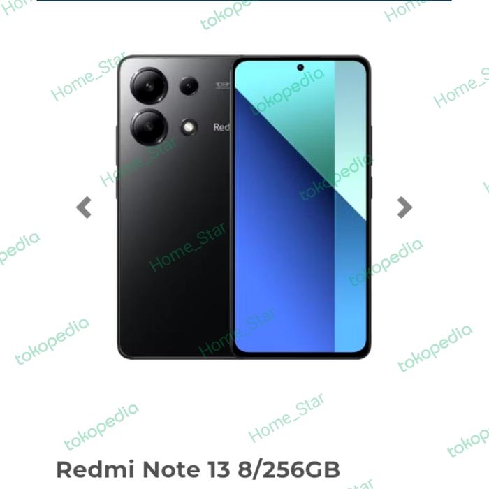 Gambar XIAOMI REDMI NOTE 13 4G NFC RAM ( 8GB/128GB ) ( 8GB/256GB ) RESMI - Black, 8/128 dari HomeStar01 undefined Tokopedia
