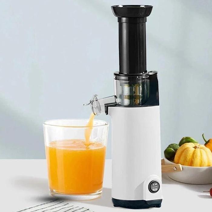 Gambar E-Home SLOW JUICER 98% FRESH FRUIT Electric Portable blender juss buah Fruit Extractors Squeezer Mini Automatic PresserJuicer Machine Filter-Free - Putih dari CV INDOKERTAJAYA undefined Tokopedia