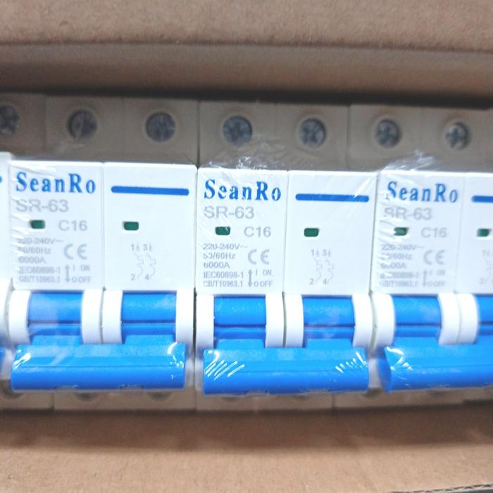 Gambar MCB AC 2pin mcb ac 2p 25A 32A 40A 50A 63A ampere pengaman listrik - 16A dari awallaptop undefined Tokopedia