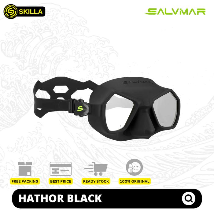 Gambar Salvimar Hathor Mask Freediving Spearfishing - Hitam dari Skilla Gears undefined Tokopedia