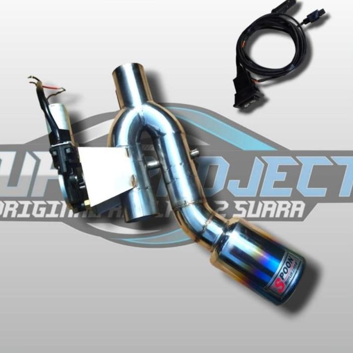 Gambar valvetronic 2 katup tanpa tambah knalpot racing(mode praktis) - Model tombol, Pipa 2 inc dari CV JAYA II undefined Tokopedia