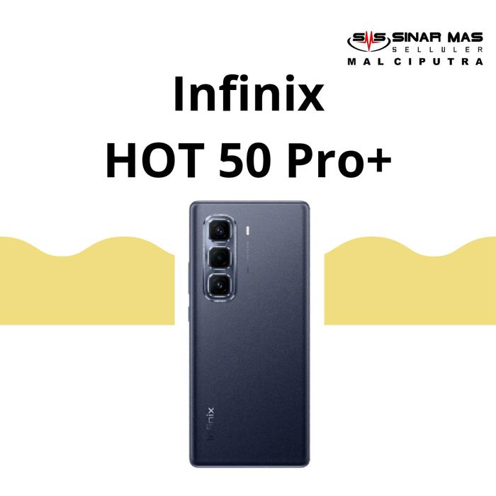 Gambar Infinix HOT 50 Pro+ 4G 8/256GB New - Black dari SINAR MAS SELLULER CIPUTRA undefined Tokopedia