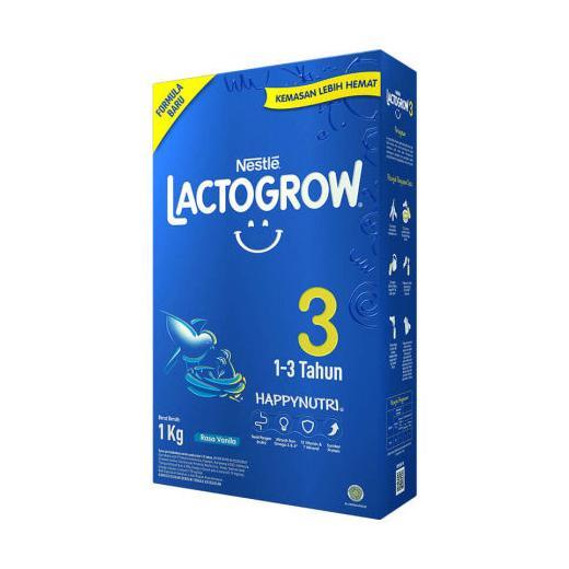 Gambar LACTOGROW 3 Madu / Vanilla 1kg (Susu Pertumbuhan Anak 1-3 Tahun) - Vanilla dari Rasamu Shop undefined 3 Tokopedia
