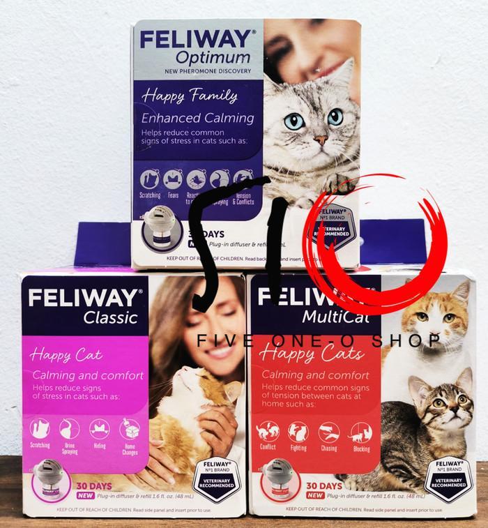 Gambar Feliway Classic Multicat Optimum Cat Diffuser Kit Obat Kucing Usa 110V Promo Terbatas - Optimum Diff dari jinhg6 undefined Tokopedia