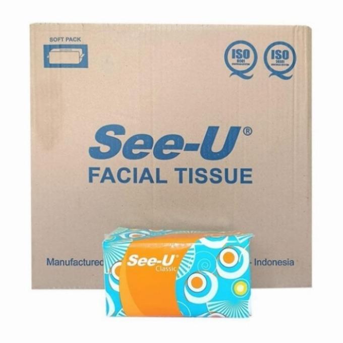 Gambar Sale GOJEK GRAB Tisu Tissue See-U 250 sheet 2 Ply 1 Dus ( isi 40 ) - SEE U ISI 40 dari AndriGumilangShop undefined Tokopedia