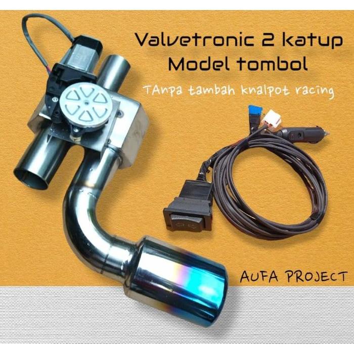 Gambar valvetronic 2 katup langsung pasang tanpa perlu menambah knalpot racing - Model tombol, Pipa 2 inc dari CV JAYA II undefined Tokopedia