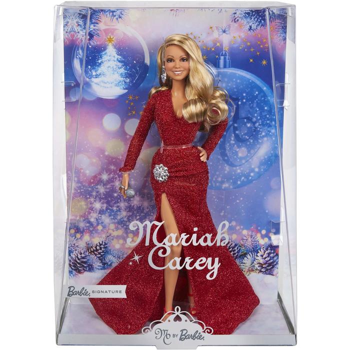 Mattel Barbie doll Mariah carey holiday celebration collectible