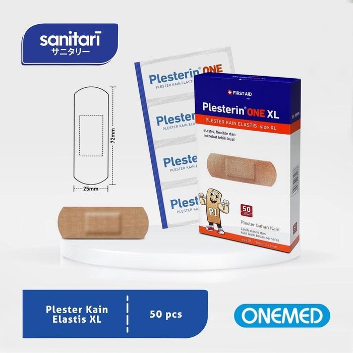 Gambar Plesterin One isi 50s Plesterin Onemed Plester Luka Onemed Plester Onemed - XL isi 50s dari Sanitari Official undefined Tokopedia