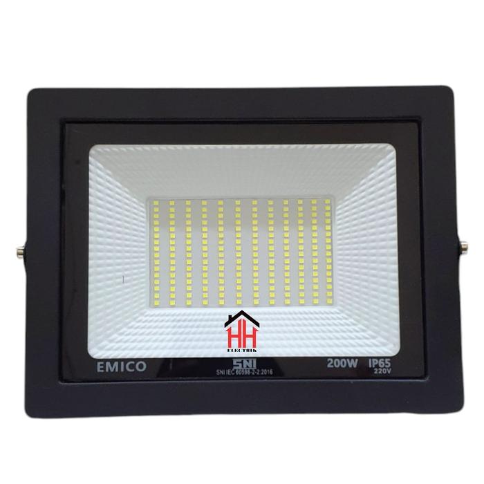 Jual EMICO LAMPU SOROT LED 200 WATT TEMBAK OUTDOOR WARNA PUTIH 6500K ...