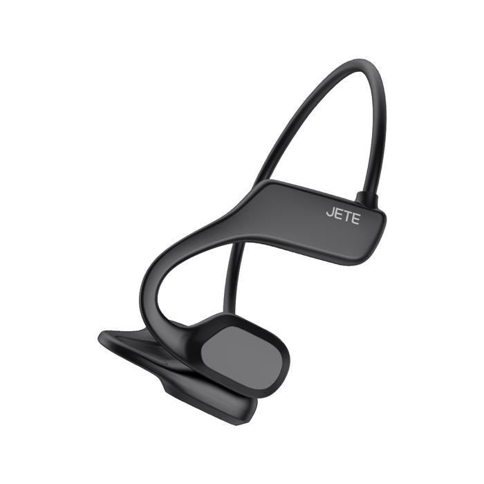 Gambar JETE Headset Open Fast Running Open Ear Bone Conduction IPX8 Wireless Earphone Sport Bluetooth Earbuds Olahraga Lari - Black dari JETE Authorized Store undefined Tokopedia