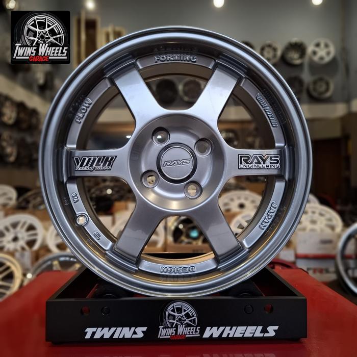 Gambar Velg Te37 By Jf Luxury R15 4x100.lebar 6,5 et 40/44 dari 2nd Twins Wheels Garage undefined Tokopedia