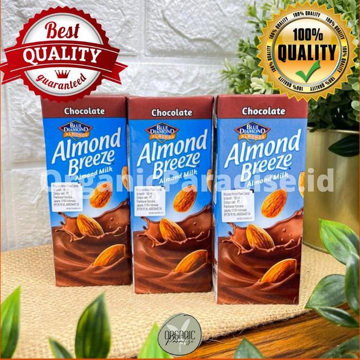 Gambar Blue Diamond Almond Breeze Chocolate 946 ml / Susu Almond Blue Diamond Chocolate 946 ml - BUBBLEWRAP dari FLYHIGH! undefined Tokopedia