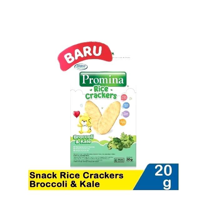 Gambar Yummy bites rice crackers 25gr makanan pendamping ASI bayi - PROMINA BROKOLI dari Biel kids undefined Tokopedia