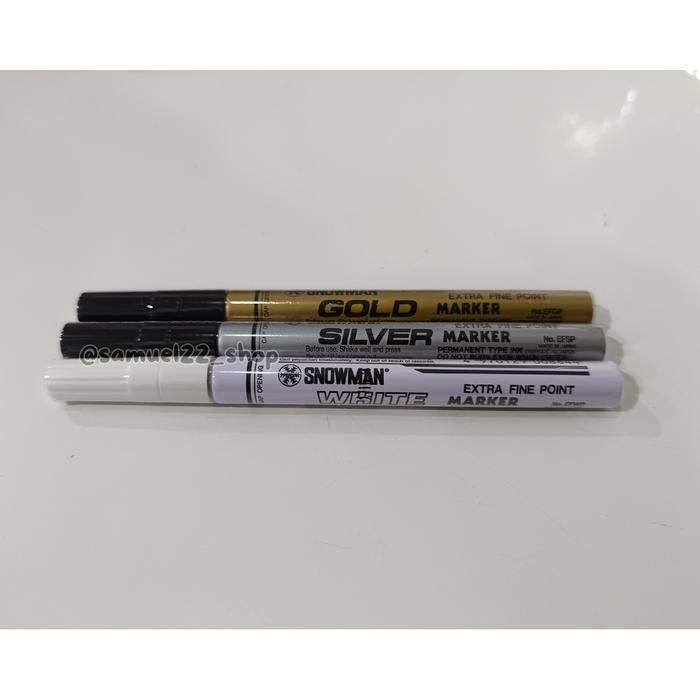 Snowman Ultra Fine Paint Marker Jual Spidol Snowman Permanent