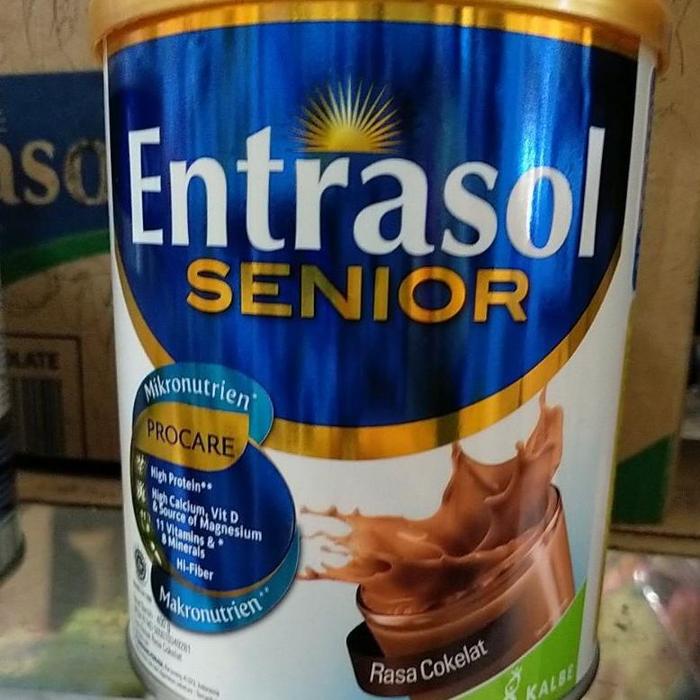 Gambar new..!! ENTRASOL SENIOR VANILA Ed 01.24 400gr&800gr - Coklat, 400gr dari GALAXY FIC undefined Tokopedia