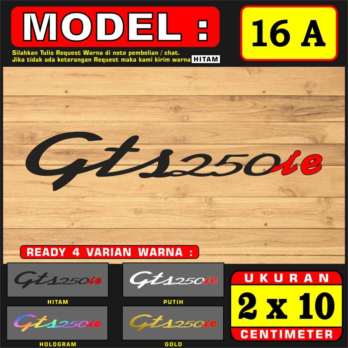 Gambar Stiker Cutting Reflektive : " VESPA " PART 2 - MODEL  16 A dari PANDAWA14235 undefined Tokopedia