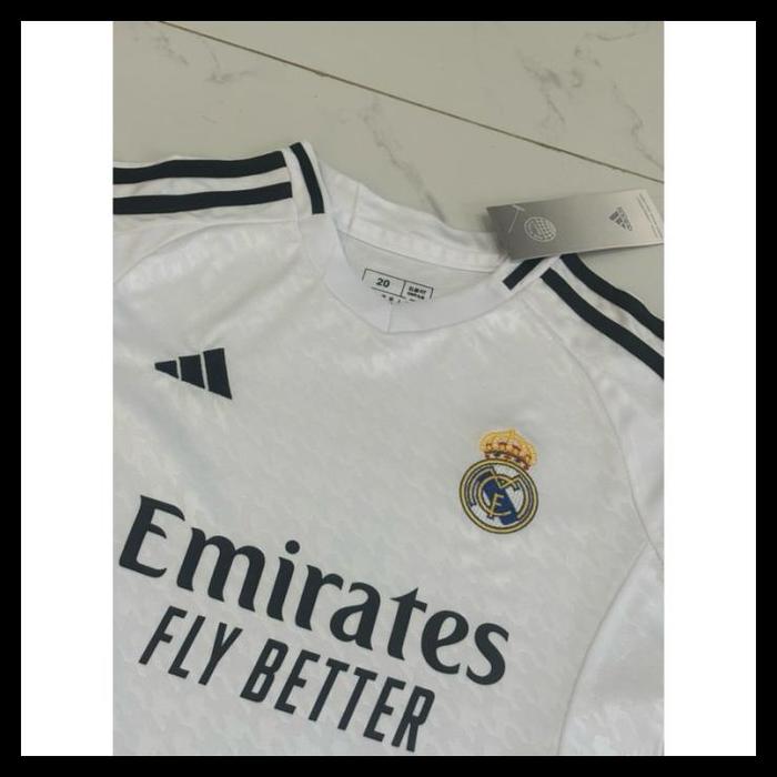 Gambar DISKON JERSEY BOLA KIDS REAL MADRID HOME 2024 2025 BAJU BOLA JERSEY BOLA ANAK ANAK [TERLARIS] [TERBAIK] READYY - 24 dari Namoy420 undefined Tokopedia