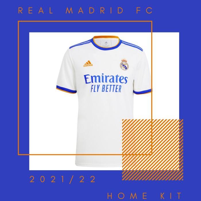 Gambar Jersey Real Madrid Original Home 2021/22 Non Cod - XS dari Mega Jaya Store&#39;id undefined Tokopedia