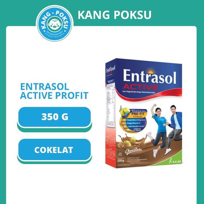 Gambar new..!! ENTRASOL ACTIVE PROFIT VANILA COKLAT 350 GR SUSU MURAH FORMULA - Vanila dari GALAXY FIC undefined 4 Tokopedia