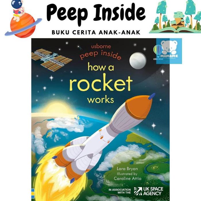Gambar [MAMAME] Peep Inside Buku Mengintip-intip Dalam Buku Bahasa Inggris Cerita Anak// Buku Cerita Anak-anak - ROCKET WORKS dari Terate sastra22 undefined Tokopedia