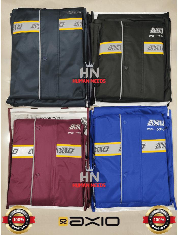 Gambar jas hujan axio silver series/mantel hujan axio/jas hujan jaket celana - RANDOM WARNA, M dari Human Needs 88 undefined Tokopedia