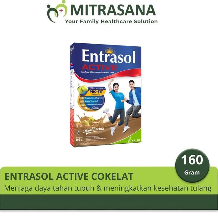Gambar new..!! Entrasol Active 150 Gram - Chocolate dari GALAXY FIC undefined 4 Tokopedia