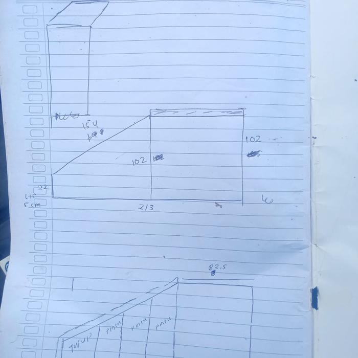 Gambar Pesanan Custom Bu Nita (Kabinet tangga dll) dari Ordellafurniture undefined Tokopedia
