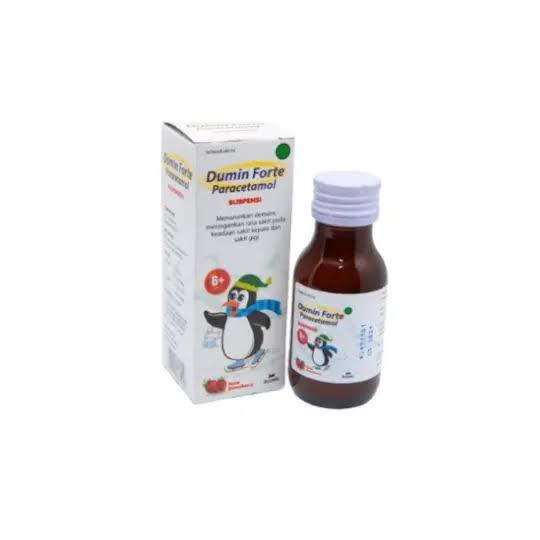 Gambar dumin forte paracetamol rasa strawberry dari otta collection undefined Tokopedia