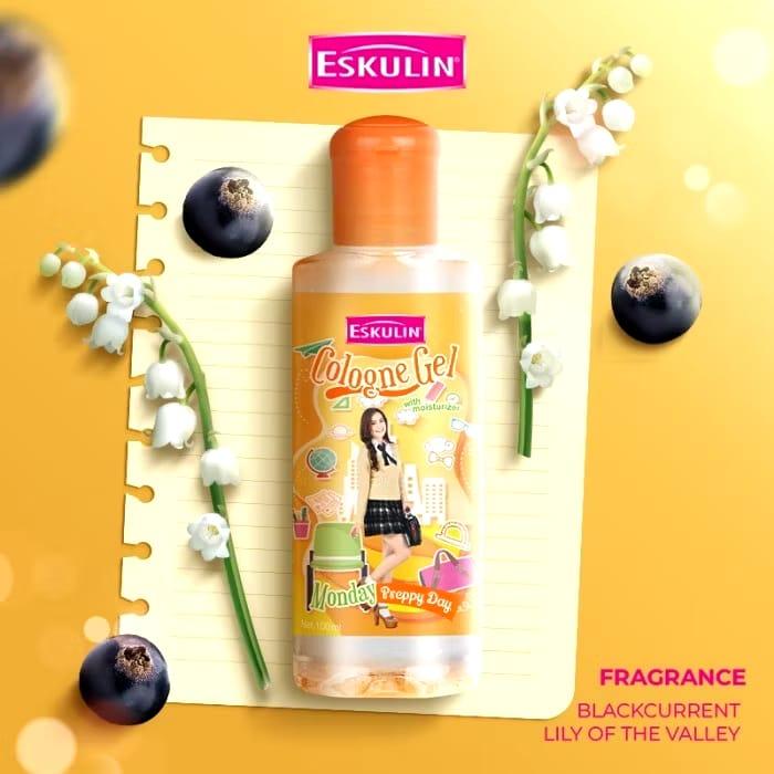 Gambar ESKULIN COLOGNE GEL 100ML - ESKULIN WANGI TAHAN LAMA ORIGINAL 100% - PREPPY DAY dari Timeless Beaute undefined 5 Tokopedia