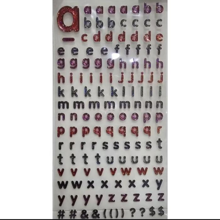 Gambar stiker huruf besar sticker angka stiker alfabet stiker number premium - G dari indogo.mdn undefined Tokopedia