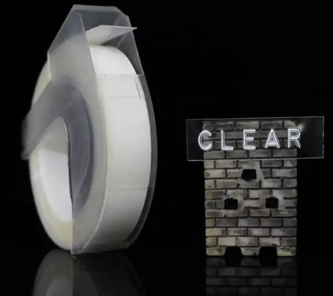 Gambar Tape Label Maker Refill Dymo Motex Cidy Label Maker Emboss 9mm x 3m - Clear dari Shangmura undefined Tokopedia