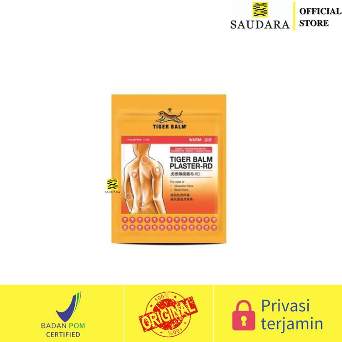 Gambar Tiger Balm Plaster Koyo Warm, Tiger Balm Plaster Koyo Cool (Isi 2) - Warm (Kecil) dari Saudara Official Store undefined Tokopedia