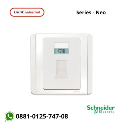 Gambar SCHNEIDER STOP KONTAK DATA NEO E3031RJ5E_WW 1G OUTLET DATA CAT5 WHITE dari Listrik Industrial undefined Tokopedia