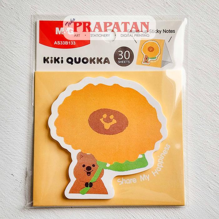 Gambar M&G Animal Cute Sticky Note | Notes Memo Tempel Binatang Karakter - YS-496 YELLOW dari Toko Prapatan_NEW undefined Tokopedia