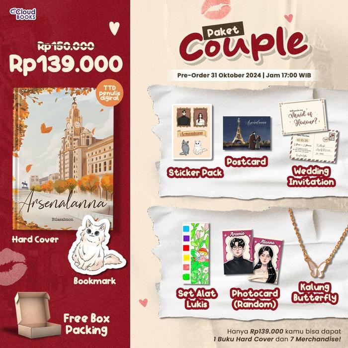 Gambar Buku Novel Arsenalanna Bilasalmon Cloudbook Publishing Bumifiksi - Paket Couple dari bumifiksijakarta undefined Tokopedia