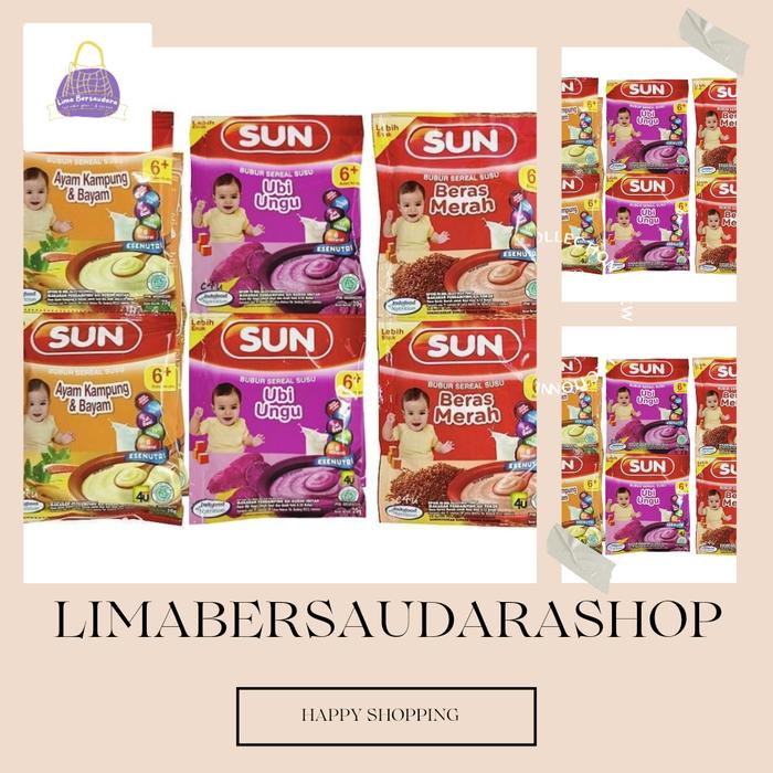 Gambar SUN BUBUR BAYI RENCENG ISI 8 SACHET - Ayam kampung dari limabersaudarashop undefined Tokopedia