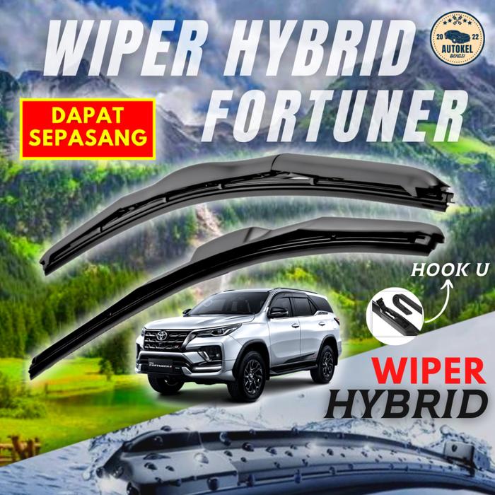 Gambar Wiper Mobil Hybrid Blade Fortuner 1 Set Kiri Awet Tahan Lama - FORTUNER VRZTRD dari Autokel undefined Tokopedia