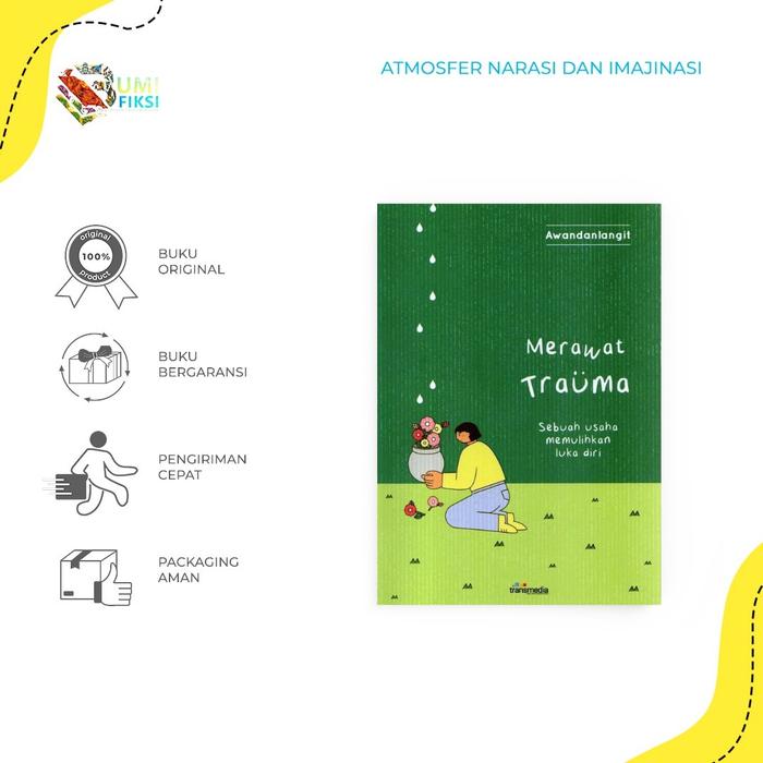 Gambar Buku Novel Merawat Trauma Awandanlangit Bumifiksi - Buku Saja dari bumifiksijakarta Jakarta Selatan Tokopedia