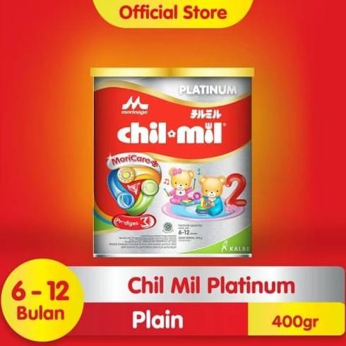 Gambar Morinaga Chil-Mil Platinum 6-12Bulan Kaleng 400gr Dan 800gr Susu Formula - 400gr dari Ummu Storee undefined Tokopedia