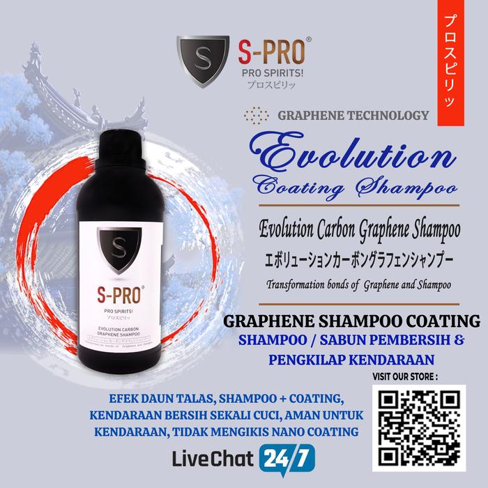 Gambar CARBON GRAPHENE SHAMPOO NANO COATING PAINT PROTECTION CUCI MOBIL MOTOR - 500ML dari JAPANESE NANO COATING Kota Tangerang Tokopedia
