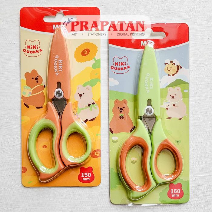 Gambar Gunting M&G 15cm Character With Safety SS913 | M&G Scissors - KIKI ASS913W4 dari Toko Prapatan_NEW Kota Administrasi Jakarta Timur Tokopedia