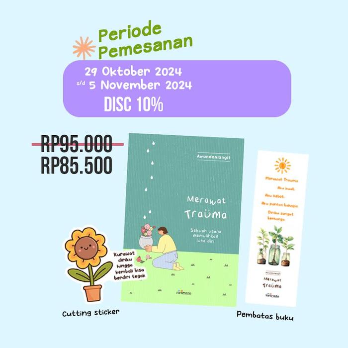 Gambar Buku Novel Merawat Trauma Awandanlangit Bumifiksi - Special Ofer dari bumifiksijakarta undefined Tokopedia