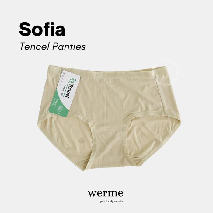 Gambar NEW!! SOFIA TENCEL PANTIES - MATCHA, L dari holdimasshop undefined Tokopedia
