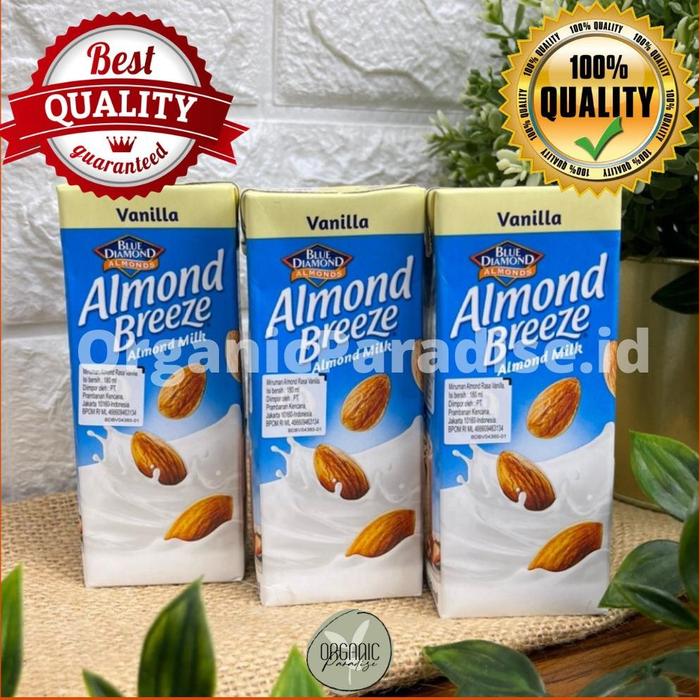 Gambar Blue Diamond Almond Breeze Vanilla 946 ml / Susu Almond Blue Diamond Vanilla 946 ml Organic Paradise - EXTRA BOX dari FLYHIGH! undefined Tokopedia