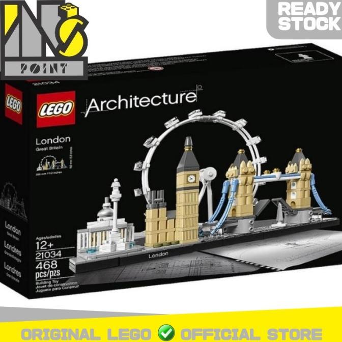 Gambar LEGO ARCHITECTURE 21034 LONDON MAINAN BLOK & PUZZLE BERKUALITAS - Multicolor dari Dodit Karya undefined 3 Tokopedia