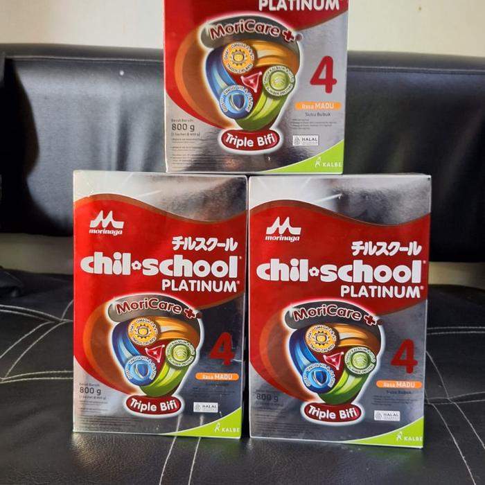 Gambar Susu Bubuk Morinaga Chil School Platinum 4 Rasa Madu 800g dari Toko Aliddd undefined Tokopedia