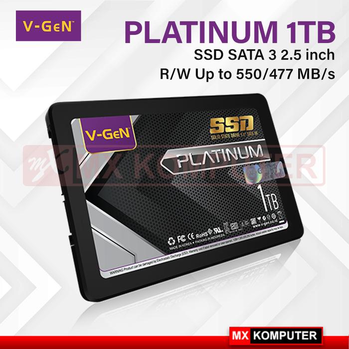 Gambar SSD V-Gen 1TB Sata III VGen 1TB dari MXKomputer_NEW undefined Tokopedia