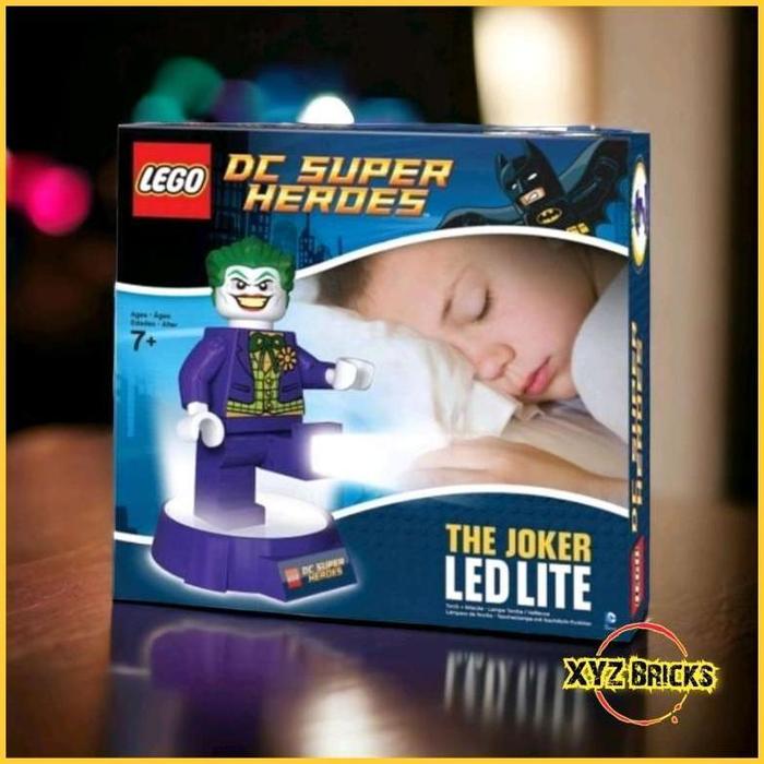 Gambar LEGO LIGHT DC SUPER HEROES THE JOKER LED TORCH AND NITELITE BERKUALITAS - Multicolor dari Dodit Karya undefined Tokopedia